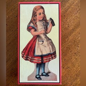 Alice In Wonderland Diecut Notecards & Envelopes Metropolitan Museum Of Art 1995